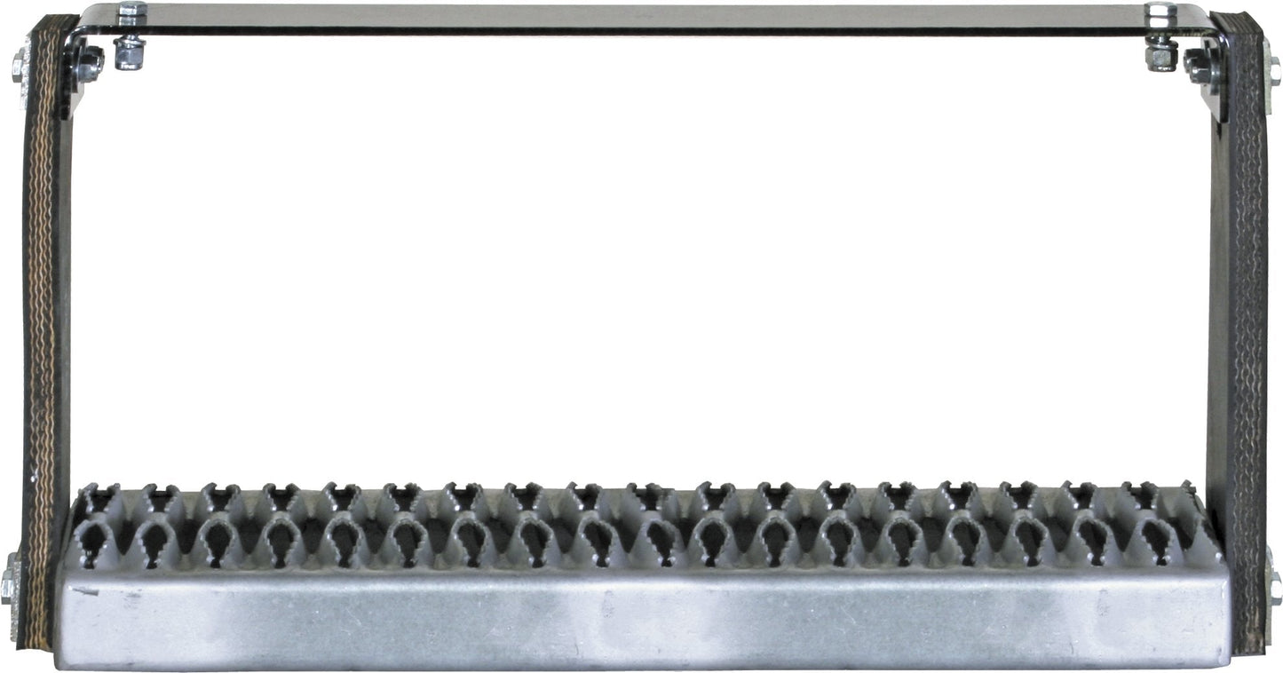 Buyers Products 5231130 30" Wide x 11" Tall Flexible Rubber Truck Step, Flexes To Resist Road Damage and Off-Road Impact, Truck & Trailer Step For Mechanics
