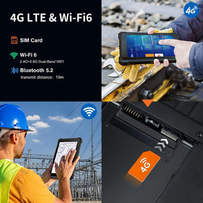 CENAVA W80N Rugged Tablet,8 Inch Windows 11 Pro Industrial Tablet,8GB+128GB,Intel N5100,IP68 Waterproof,700nit Sunlight Readable,4G LTE GPS WiFi6 Heavy Duty Outdoor Work PC 2025