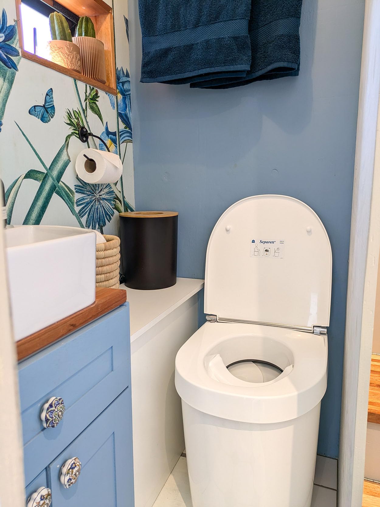 Separett Tiny Self-Contained Urine-Separating Compost Toilet