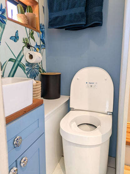 Separett Tiny Self-Contained Urine-Separating Compost Toilet