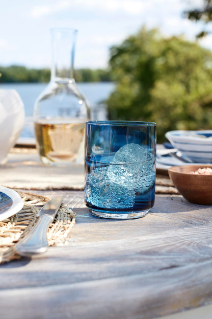 Lenox 895324 Blue Bay Melamine 20-Piece Dinnerware Set, Lightweight Melamine Material