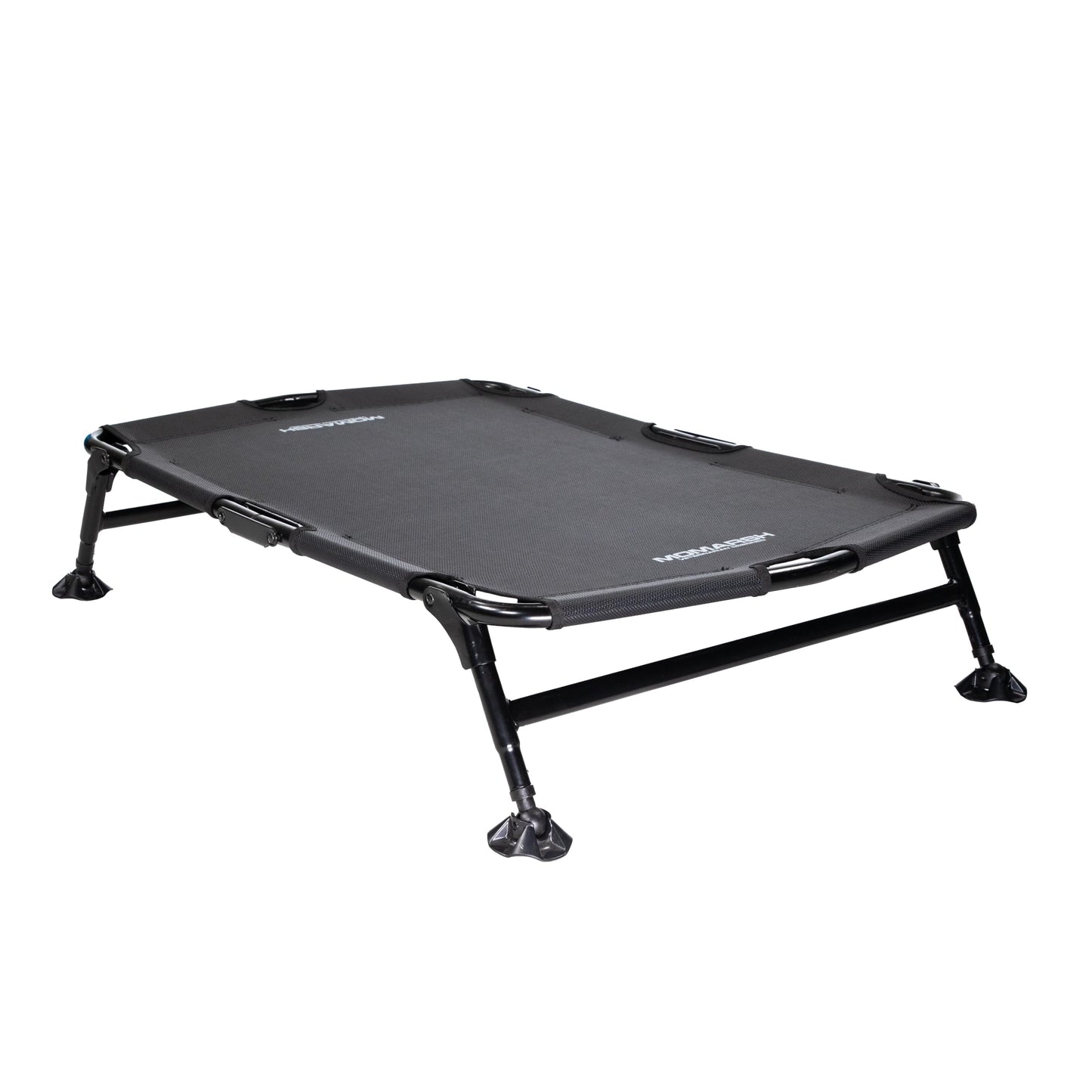 Momarsh Elevated Dog Cot with Washable Soft Pad & Folding Frame for Travel & Home Use | All in One Home Cot with Non Slip Feet | Large Portable Dog Bed | Perfect Padded Pet Bed System for Dogs
