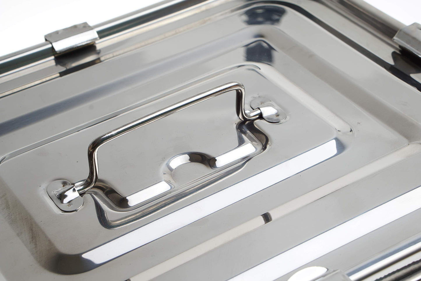 Stainless Steel Rectangular Food Storage kimchi container (3set)