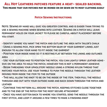 Hot Leathers You Can't Buy Sisterhood Embroidered Patch (Multicolor, 8" x 3")