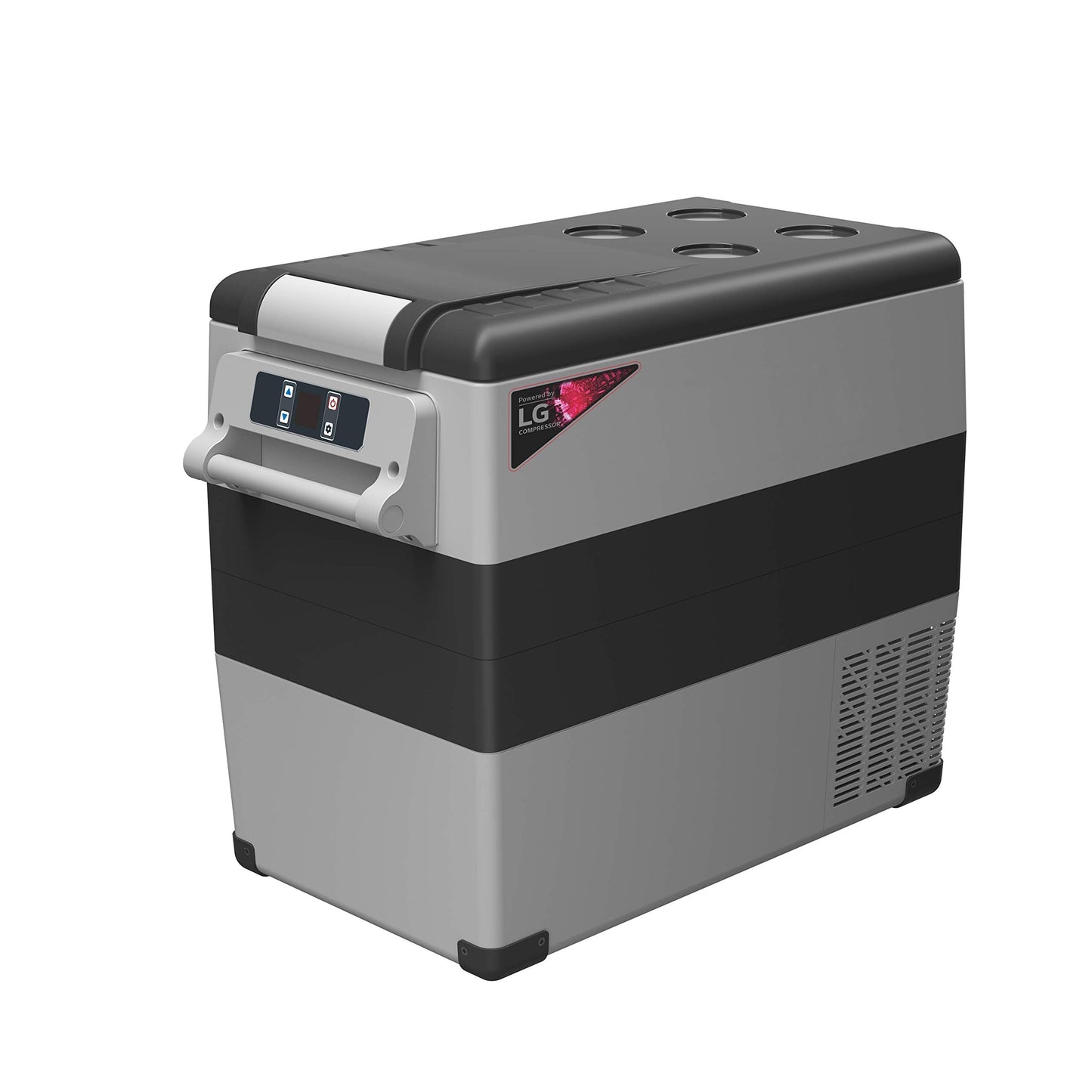 Alpicool LGCF55 Portable Refrigerator 12 Volt Car Freezer 52 Quart Mini Fridge Freezer (-4℉~68℉) for Truck, RV, Vehicle, Travel, Outdoor -12/24V DC