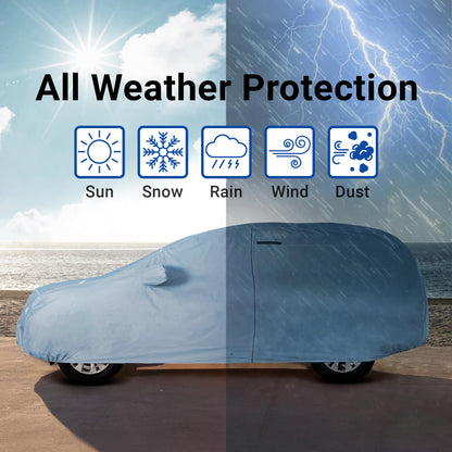 SUV Custom-Fit Car Cover for 2024-2026 Lexu s TX | Waterproof All Weather SUV Cover for UV, Rain, Snow, and Ice. Long-Lasting Quality, Suitable for Both Indoor and Outdoor Use.