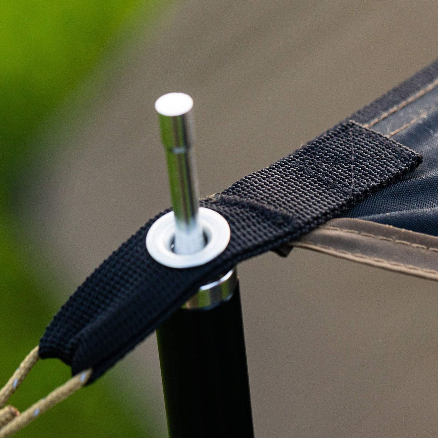 ONETIGRIS Lightweight Tent Poles (1.6m) + Bulwark Camping Tarp