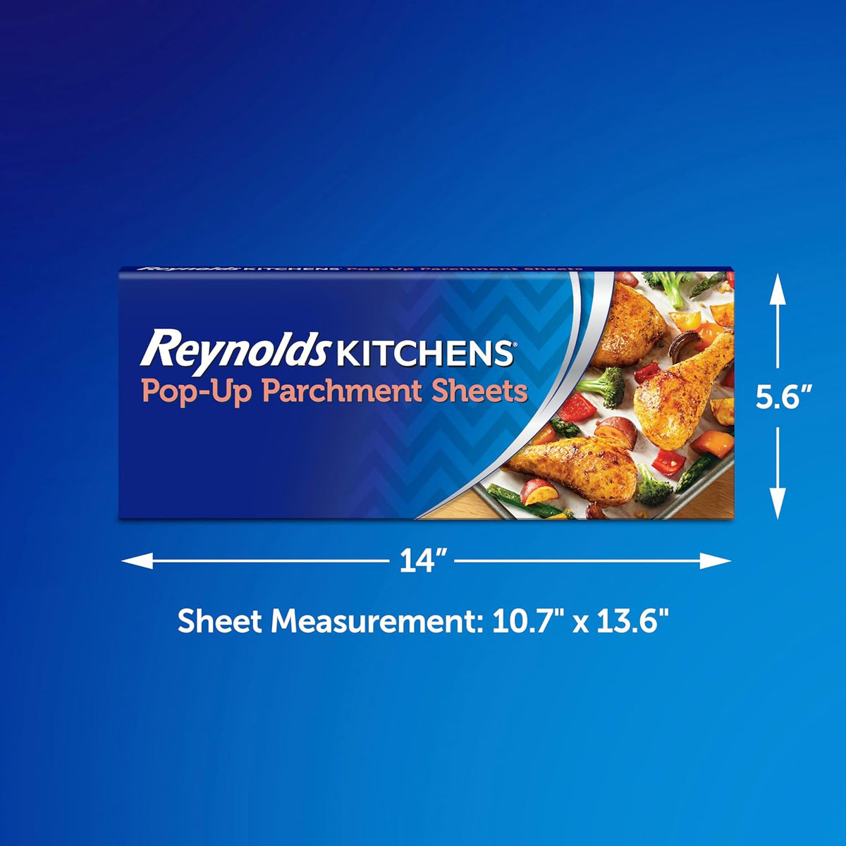 Reynolds Kitchens Parchment Paper Sheets - 120 Count | 10.7x13.75 Inch, Non-Stick & Convenient