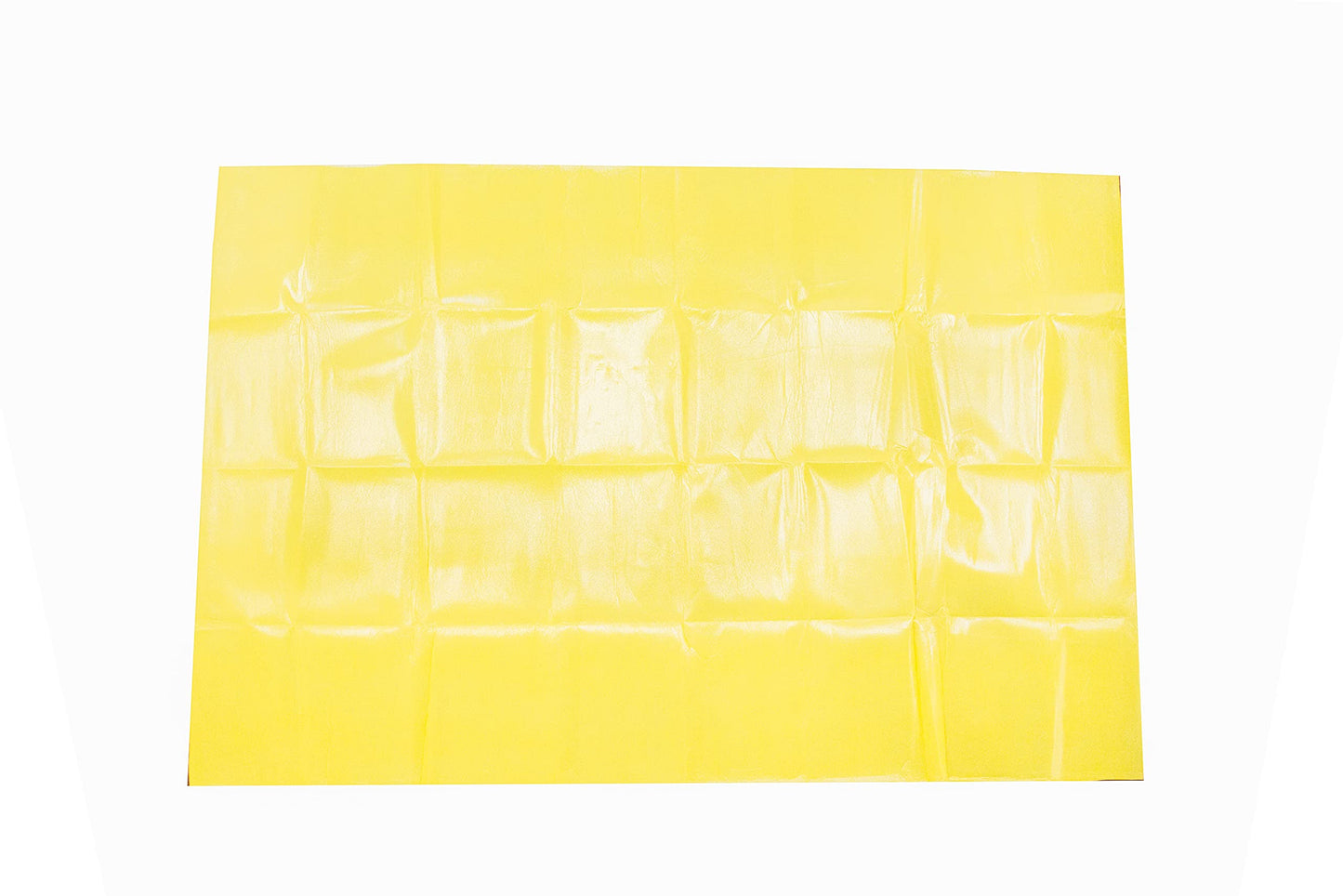Primacare CSCB-6821 Disposable Transport Emergency Blanket, Lightweight and Warerproof, Blanket for Outdoors, Camping, First Aid, Hiking, Survival, 60” x 90”, Yellow (Pack of 18)