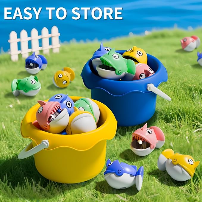 ORANGE OCEAN 70 PCS Magnetic Fishing Table Game for Kids Boys Toddlers Ages 3-5 4-6 Magnetic Fishing Toys with 360° Rotation &amp Sound Birthday Toys Gifts for 3 4 5 6 Year Old Boys Kids 1-8 Playe