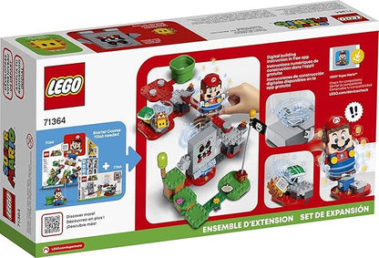 LEGO Super Mario Whomp’s Lava Trouble Expansion Set 71364 Building Kit Toy for Kids to Enhance Their Super Mario Adventures with Mario Starter Course (71360) (133 Pieces)