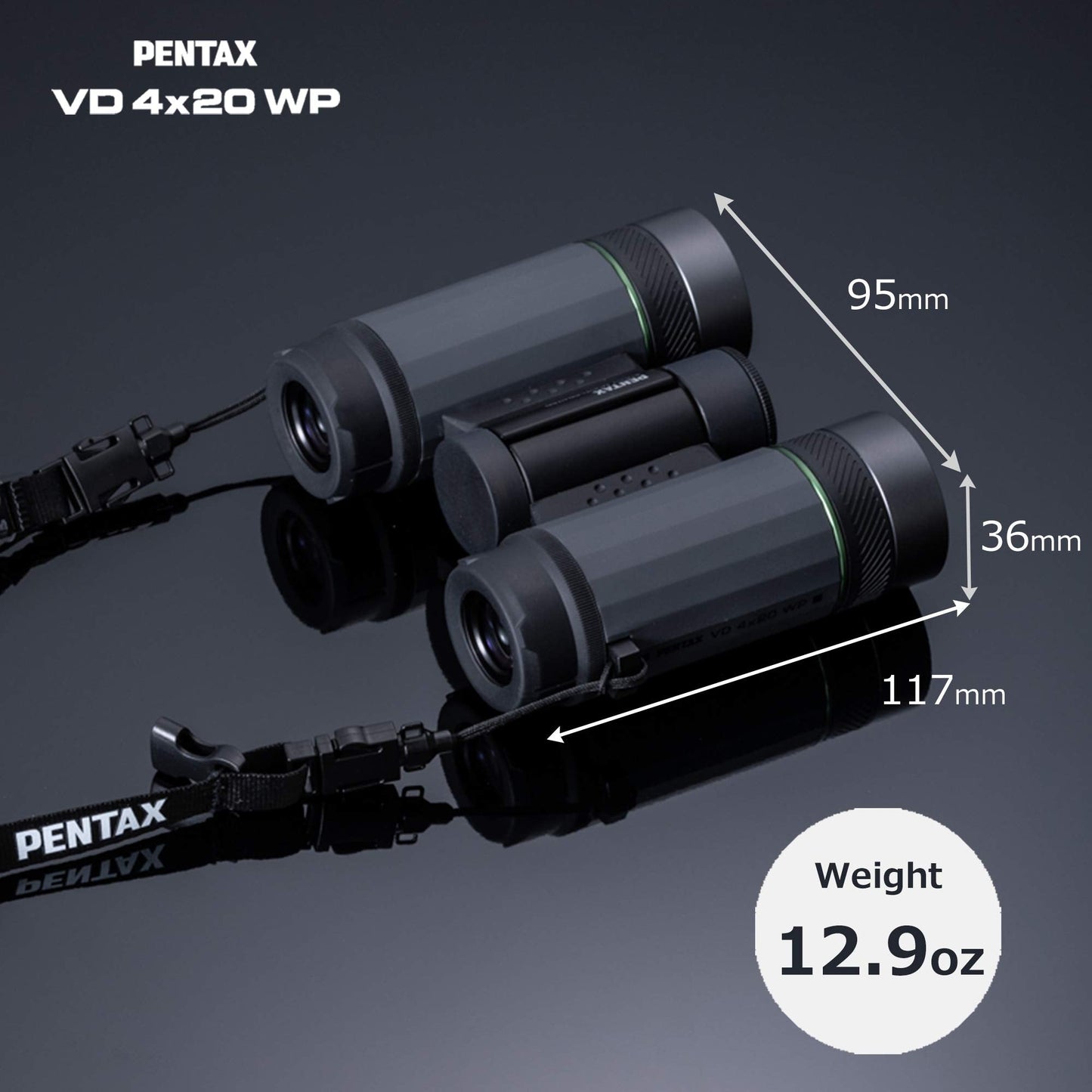Pentax VD 4x20 WP Unique 3 in 1 Binoculars, monoculars and Telescope with The Versatility to Capture The Emotion of a Variety of Scenes.