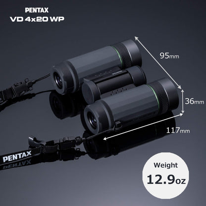 Pentax VD 4x20 WP Unique 3 in 1 Binoculars, monoculars and Telescope with The Versatility to Capture The Emotion of a Variety of Scenes.