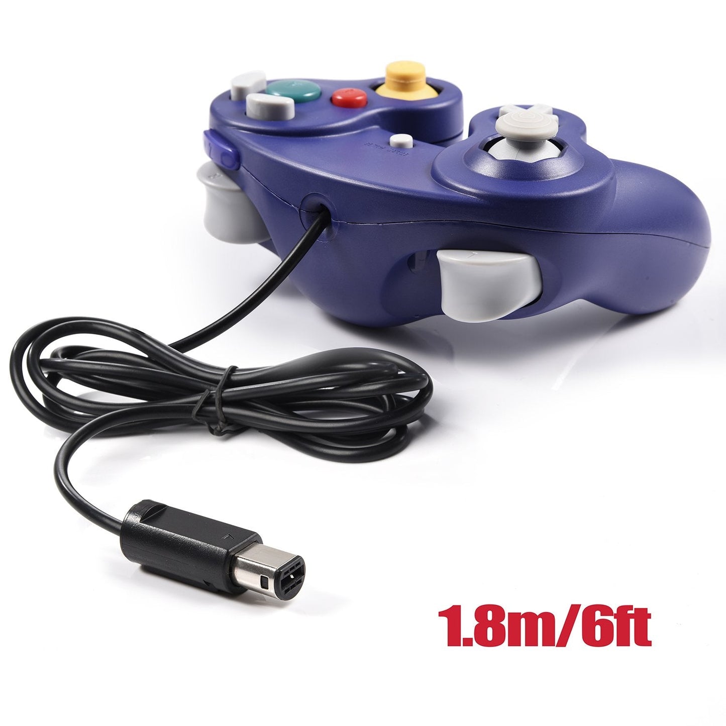 miadore 2 Pack Wired GC NGC Controller Gamepad Joystick Compatible for Gamecube & Wii Console