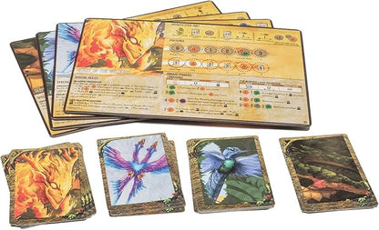 Greater Than Games | Spirit Island: Feather &amp Flame | Cooperative Strategy Board Game Expansion | 1 to 4 Players | 90+ Minutes | Ages 14+