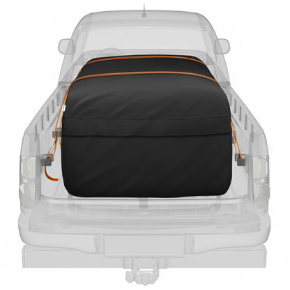 iBirdie Truck Bed Cargo Bag, 32 Cubic Feet Waterproof Storage Box, 1200D Heavy Duty, Size 60'' × 37'' × 25'', Foldable Soft-Shell Cargo Organizer with Straps
