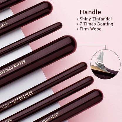 Jessup Brand 25pcs Professional Makeup Brush Set Beauty Cosmetic Foundation Powder Blusher Eyeshadow Blending Highlight Concealer Natural-Synthetic Hair Brushes Set (Pearl White/Silver)