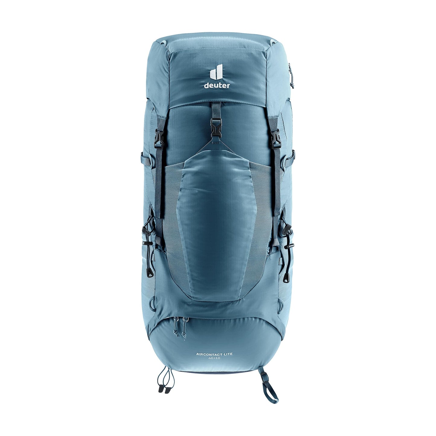 Deuter Unisex Aircontact Lite 40 + 10 L, Lightweight Backpacking & Hiking Backpack for Men & Women, 40 + 10 Liters - Atlantic-Ink
