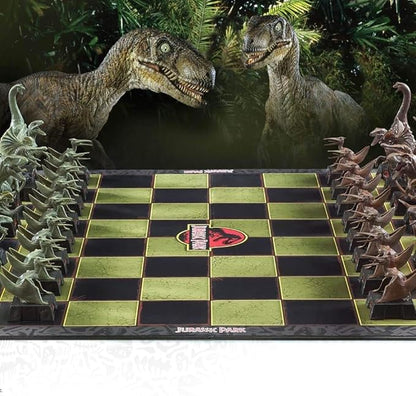 The Noble Collection Jurassic Park Chess Set