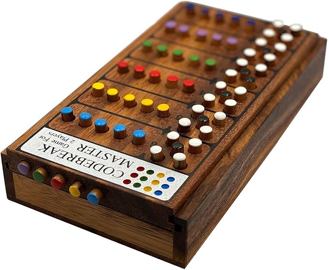 Codebreak Game Top Strategy Wooden Board Games for Age 12+ and Adults