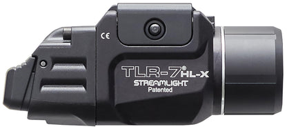 Streamlight 69458 TLR-7 HL-X USB 1000-Lumen 22000-Candela Rechargeable Rail Mounted Weapon Light with Interchangeable High & Low Switches and Key Kit, Black