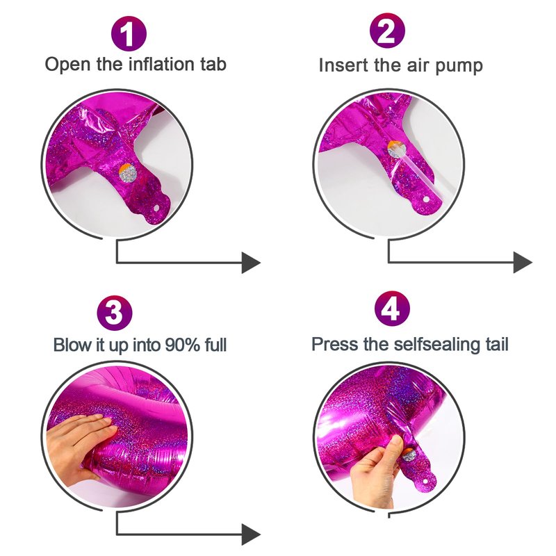 40 Inch Laser Hot Pink 1 Balloon for First Birthday, 1st Number Balloons Birthday Decorations for Girl Kids Toddler Baby, One Giant Number 1 Balloon