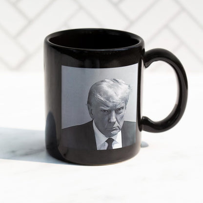Trump Mugshot Mug - Black