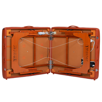 Master Massage 31" Santana Therma Top Portable Massage Table Package (Built in Heating Pads)- Esthetician Bed- Folding Massage Table with Heated Top