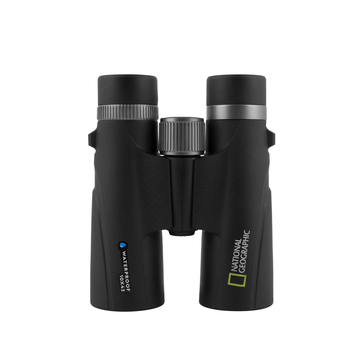 National Geographic Waterproof 10x42 Fully Coated Roof Prism Adult Binoculars with Harness for Bird Watching Hunting Hiking Outdoor Activities Travel and Sports