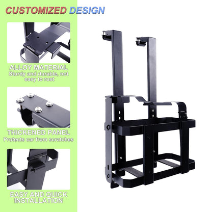 Rear Window Water Can Holder Rack Mount Bracket for INEOS Grenadier 2020-2025 Accessories Trailer Water Liquid Container Bracket, Water Locking Pack Mount 5 Gallon / 20 Liter Jerry Water Can Rack