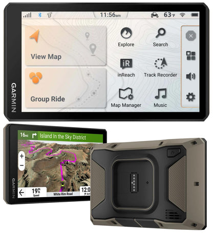 Garmin Tread 2 Powersport Navigator - 6" Glove-Friendly Display, Built for Extreme Weather, Preloaded Mapping, Snowmobile Trails for U.S. and Canada with Wearable4U Portable 5000mAh Charger Bundle