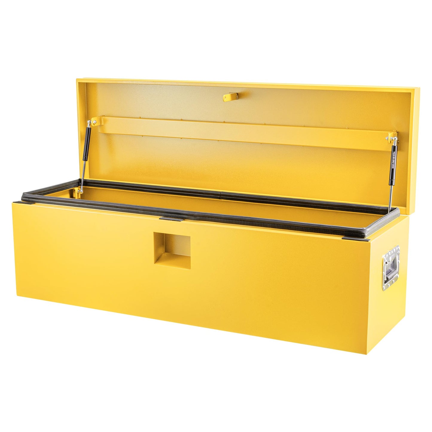 OUTLANE 15"X15"X30" Heavy Duty Steel Truck Bed Tool Box, Lockable Weatherproof Storage Organizer for Pickup, RV, Utility Trailer, Trailer Tongue & Jobsite, Powder-Coated Chest - Yellow