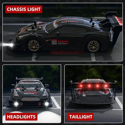 RC Drift Car 1:20 High Speed 4WD Remote Control Car with Cool Lighting 30km/h Racing RC Drifting Cars Gifts for Adults for Drift and Race