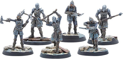 Modiphius: The Elder Scrolls: Call to Arms - Dawnguard Vampire Hunters - 6 Figure Resin Expansion Chapter 3 Unpainted 32mm RPG Miniatures w/ Scenic Bases