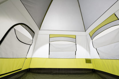Cedar Ridge Ironwood Two-Room Tent - Gray/Citrus
