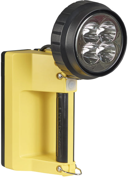 Streamlight 45871 E-Spot LiteBox 1150-Lumen 110000 Candela Rechargeable Spot Beam Lantern with AC/DC Charging, Heavy Duty Shoulder Strap, and Mounting Rack, Yellow