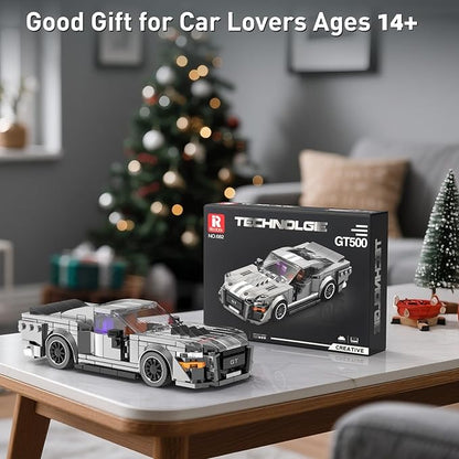 Speed Champion GT Sports Cars Building Sets Easter 476 PCS 1:24 Muscle Car Model Creative Build Display Gift Christmas Birthday Ages 14+