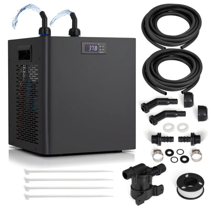 Polar Revive Chiller 2.0 for Ice Bath and Cold Plunges including all hoses and pumps. 1/3 HP, 2/3 HP, 1 HP Models (1/3 HP)
