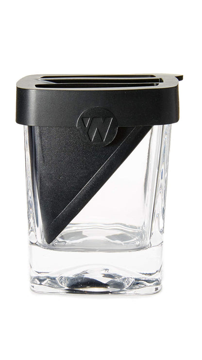 Corkcicle Whiskey Wedge - Premium Old Fashioned Glass with Silicone Ice Mold - For Bourbon, Scotch, & Spirits - Great Gift for Dad - Perfect for the Holidays - 9 oz