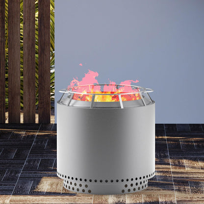 Fire Pit Spark Protector Screen, Mesh Protective Spark Screen for Solo Stove Yukon Shield, Portable Outdoor Fire Pit Accessories for Backyard and Outdoor Fire Pits Hot Embers, Stainless Steel