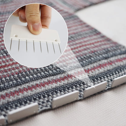 LAMXD 8 Pins Knit Blocking Pins Kit,Knit Blocking Combs – 32 Combs for Blocking Knitting, Crochet, Lace or Needlework Projects – for use with Blocking Mats for Knitting Mat…