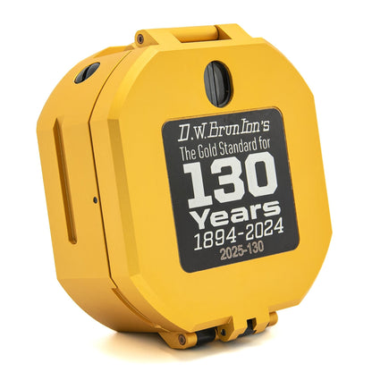 Brunton Standard Transit, Azimuth (0–360°), Gold - Professional Pocket Transit with Clinometer