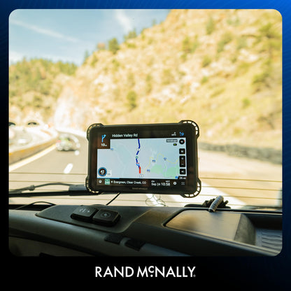 Rand McNally RANDTAB7 7-inch GPS Truck Navigator with Industry's Best Custom Trucking Routes, Rand Navigation 2.0 with 2025 Maps