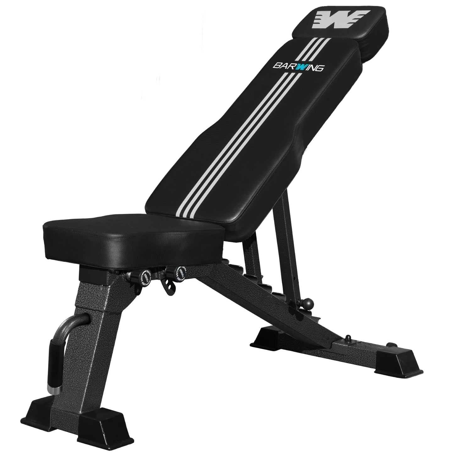 BARWING Adjustable Weight Bench for Home Gym, 1300LBS Heavy Duty Workout Bench with 8 Back & 4 Seat Positions, Incline Decline Flat Bench for Full Body Strength Training & Bench Press