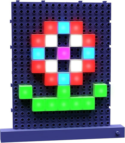 E-Blox Lite Blox STEM Builder Kit (30 Pieces) Colorful LED Lights Building Blocks Toy Set Great Science Project for Kids Birthday Gift Boys Girls 3+