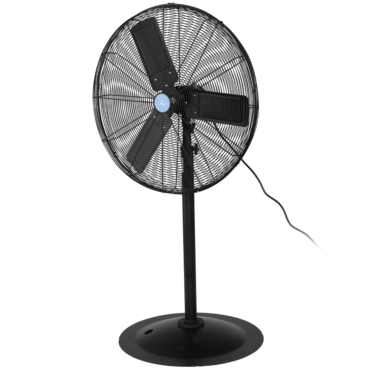iLiving ILG8P30-72 Commercial Pedestal Floor Fan, 30-Inch, Industrial Heavy Duty Floor Standing Fan with 7261 CFM, Perfect for Home, Shop, Bedroom, Gym, Garage, Black