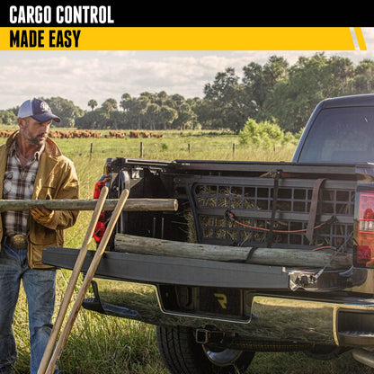 RealTruck Roll-N-Lock Cargo Manager Truck Bed Organizer | CM845 | Fits 2022 - 2025 Nissan Frontier, Crew Cab 5' 0" Bed (58.6")