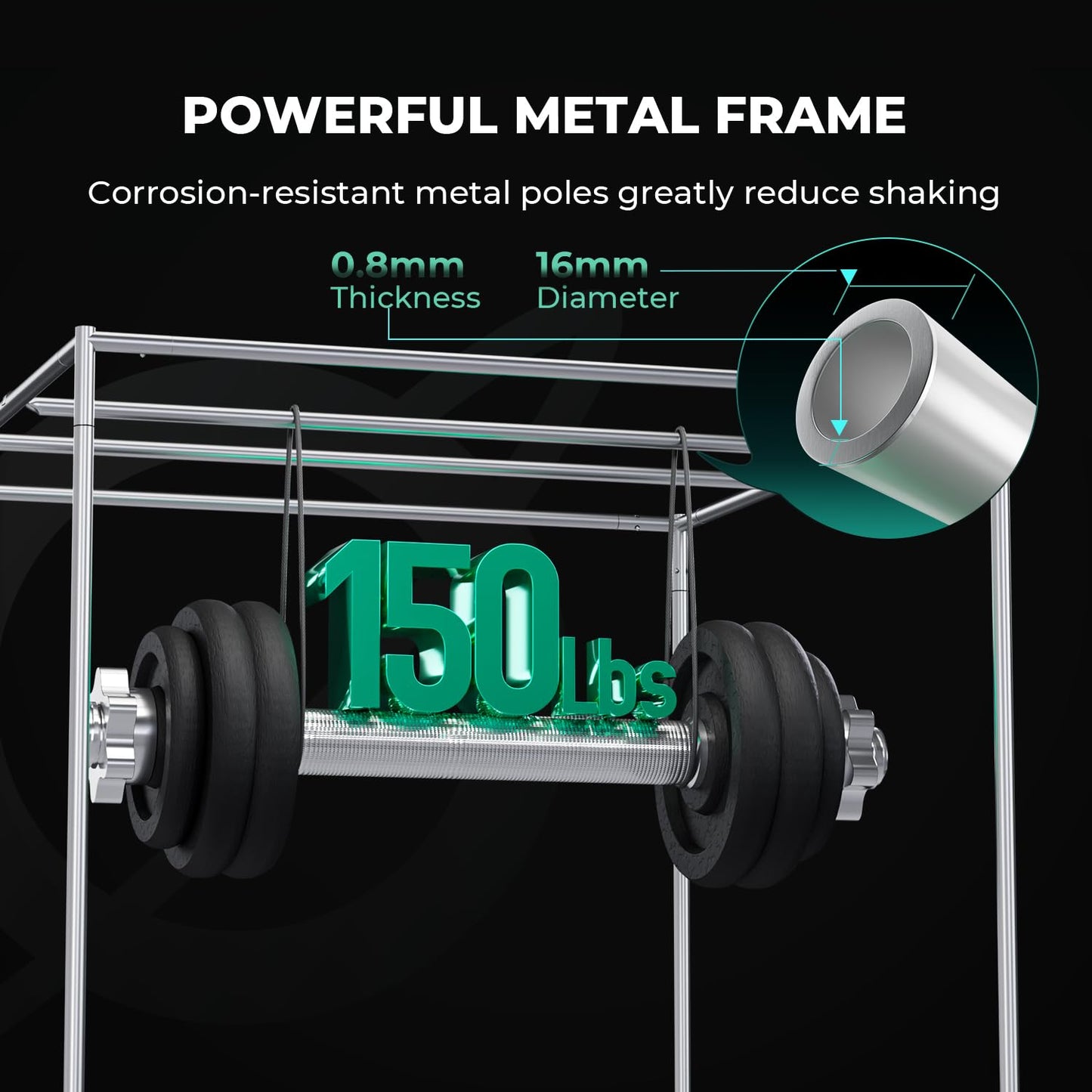 MARS HYDRO 2x4 Smart Grow Tent Kit Pro with WiFi-Integrated Controller 43,320W FC4000 App Dimming Grow Light,2000D Oxford Cloth,High Reflective Mylar,4inch Automatic Ventilation System,Green