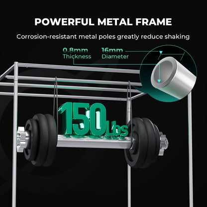 MARS HYDRO 2x4 Smart Grow Tent Kit Pro with WiFi-Integrated Controller 43,320W FC4000 App Dimming Grow Light,2000D Oxford Cloth,High Reflective Mylar,4inch Automatic Ventilation System,Green