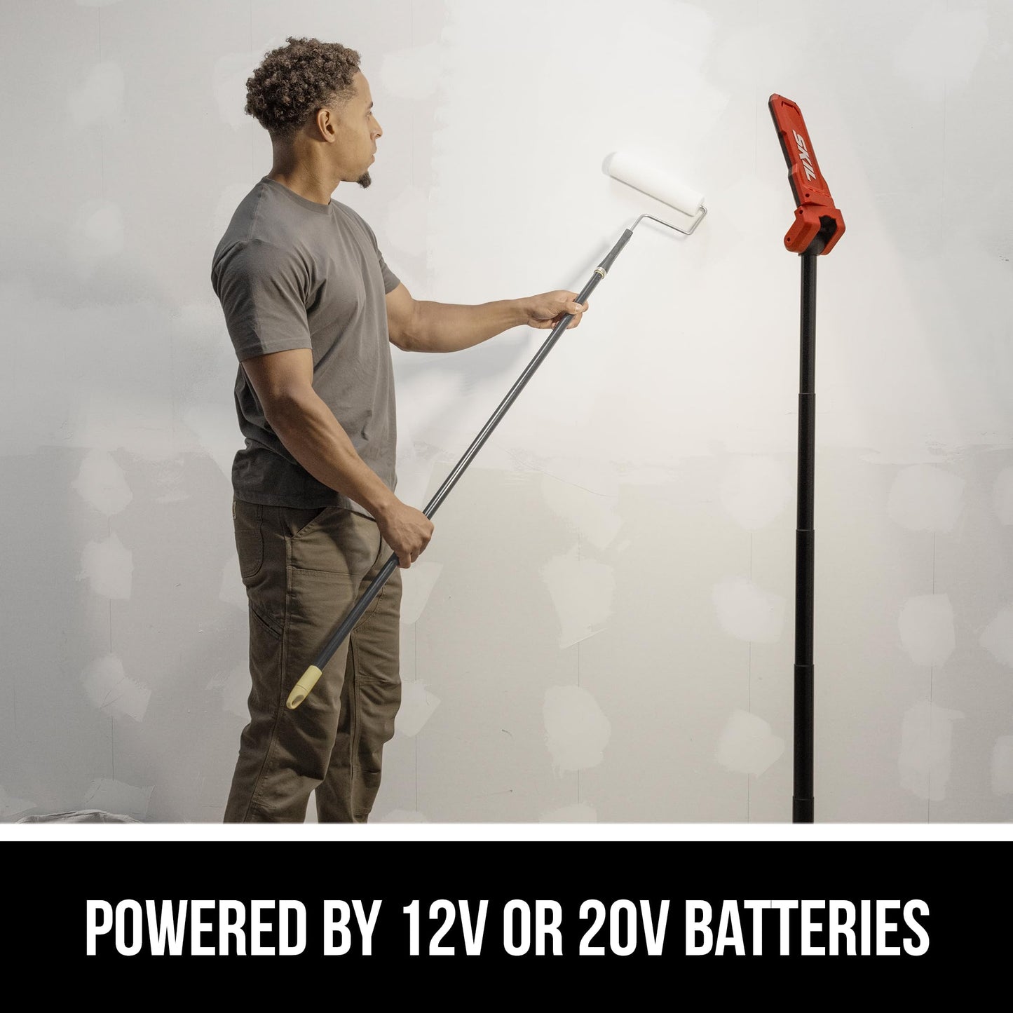 SKIL Compact Tower Light, 20V Kit Including 2.0Ah USB-C Battery and Charger-LH2500D-11